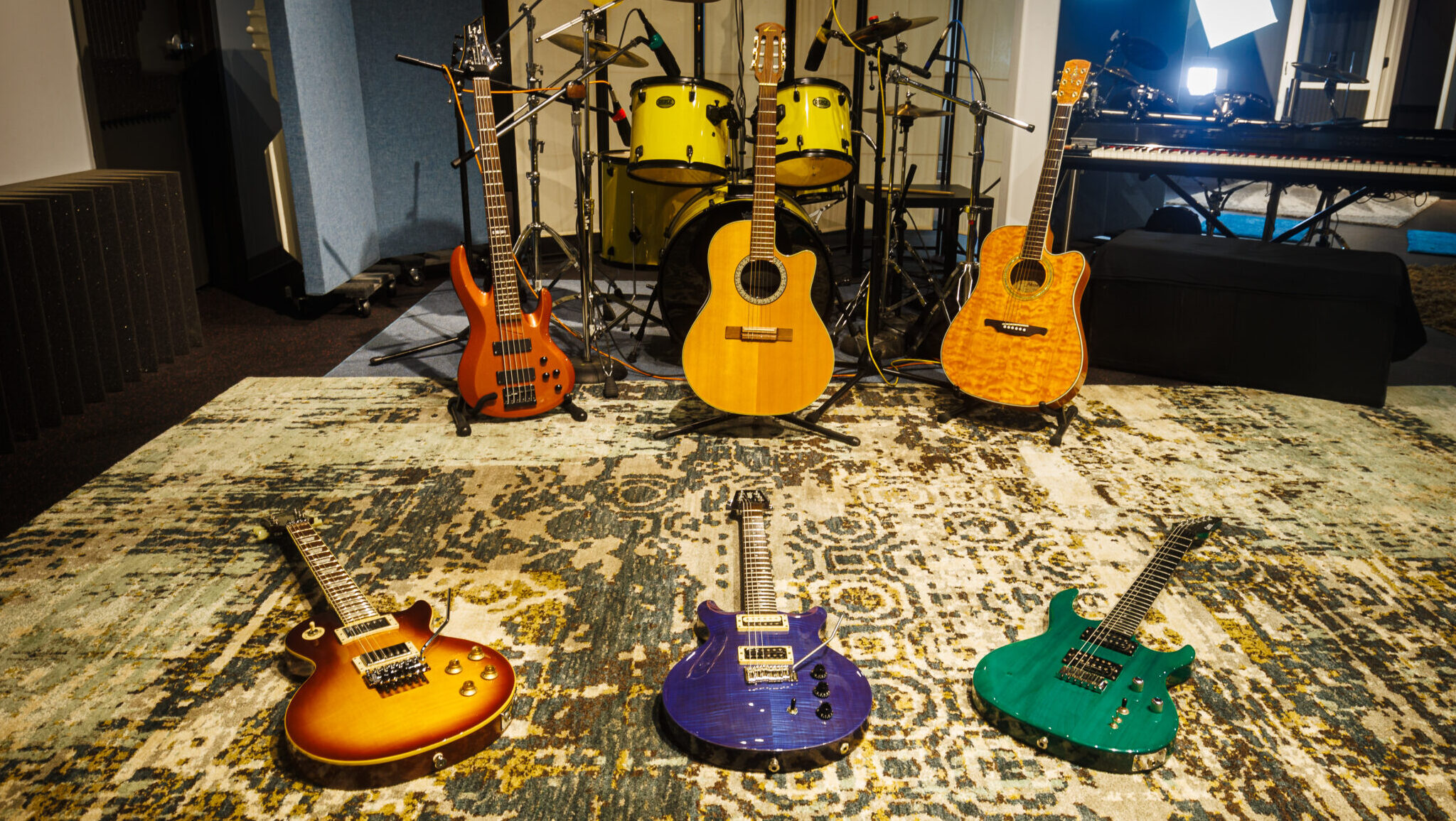 Guitars at Wall of Sound Productions